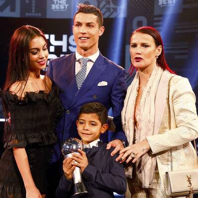 Cristiano Ronaldo: 1. Paarlauf mit Georgina 
