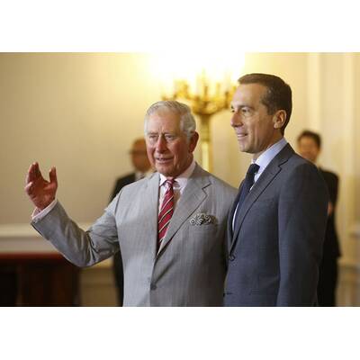 Prinz Charles bei Kanzler Kern