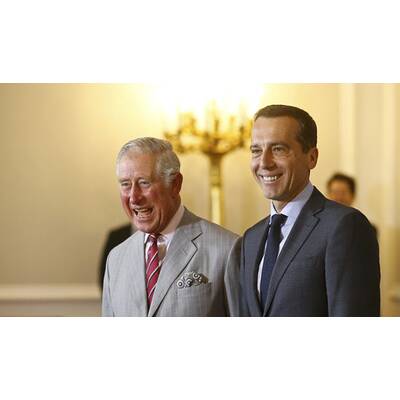 Prinz Charles bei Kanzler Kern