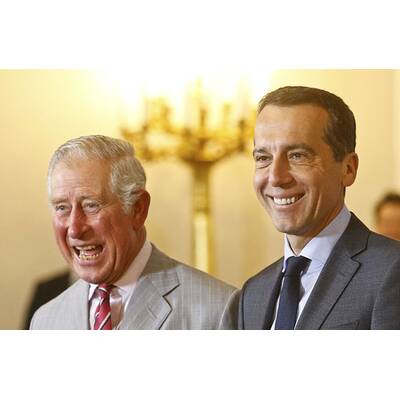 Prinz Charles bei Kanzler Kern