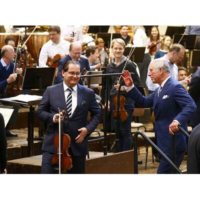 Prinz Charles & Camilla im Musikverein