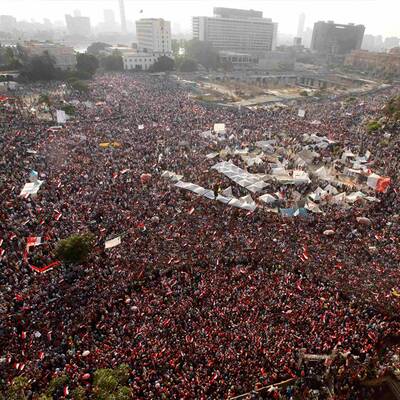 Hunderttausende gegen Mursi am Tahrir-Platz