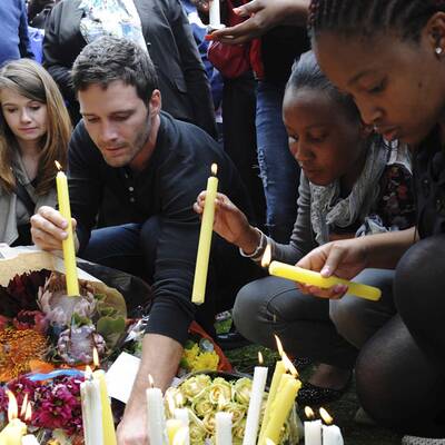 Trauer in Südafrika