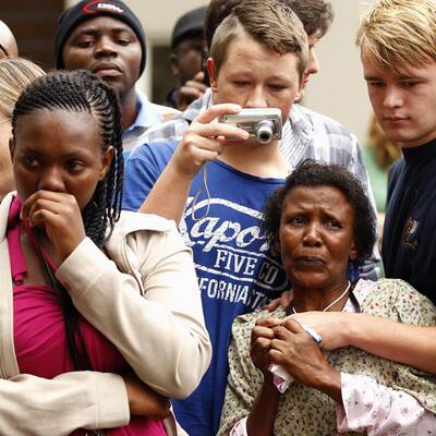 Trauer in Südafrika