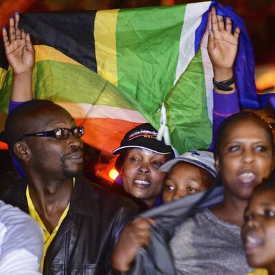 Trauer in Südafrika