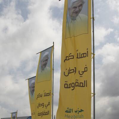  Benedikt XVI. besucht den Libanon.