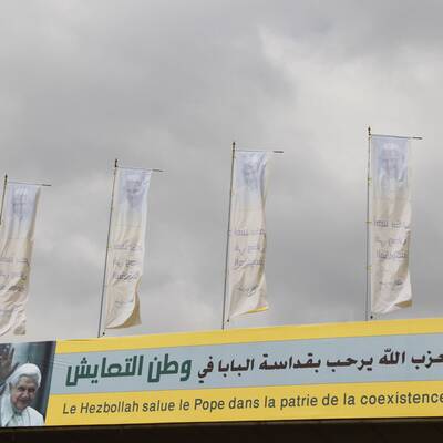  Benedikt XVI. besucht den Libanon.