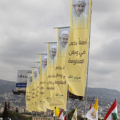  Benedikt XVI. besucht den Libanon.