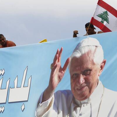  Benedikt XVI. besucht den Libanon.