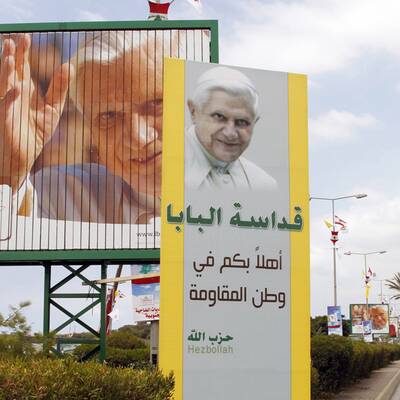  Benedikt XVI. besucht den Libanon.