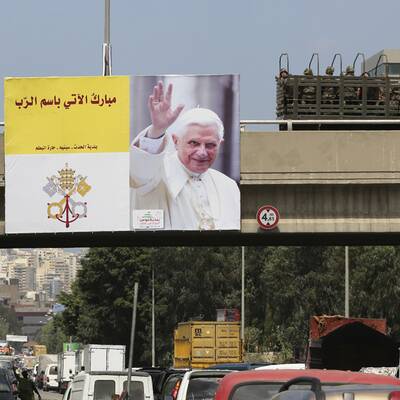  Benedikt XVI. besucht den Libanon.