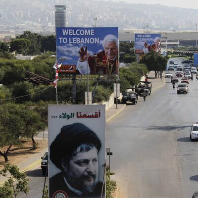  Benedikt XVI. besucht den Libanon.
