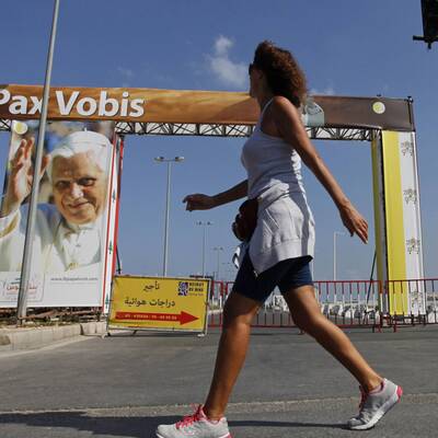  Benedikt XVI. besucht den Libanon.