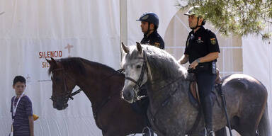 Polizei vereitelt Anschlag bei Papstbesuch