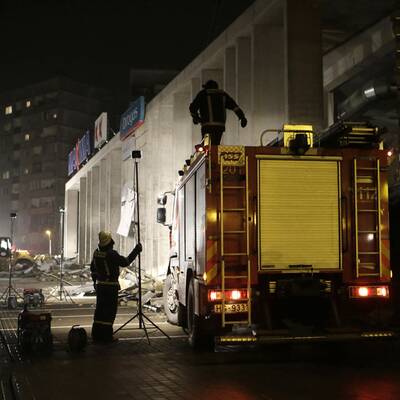 Tote bei Einsturz von Supermarkt in Riga