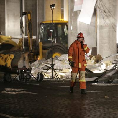 Tote bei Einsturz von Supermarkt in Riga