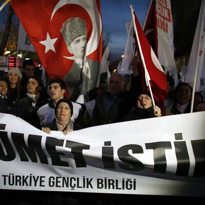 Proteste gegen Erdogan-Regierung in der Türkei