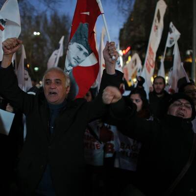 Proteste gegen Erdogan-Regierung in der Türkei