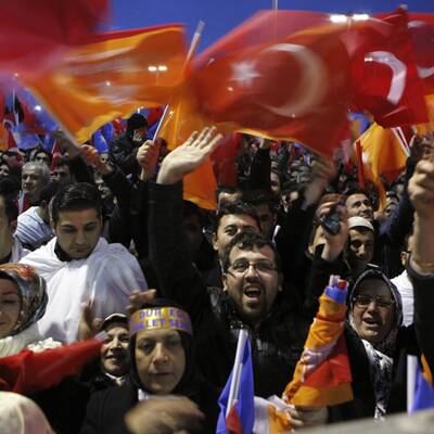 Proteste gegen Erdogan-Regierung in der Türkei