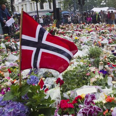 Trauer um die Terror-Opfer in Norwegen