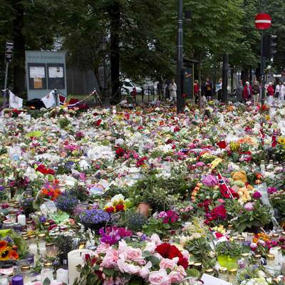 Trauer um die Terror-Opfer in Norwegen