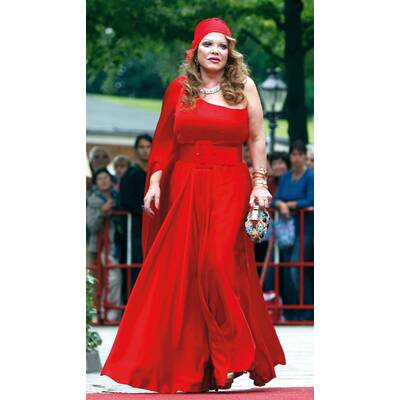 Stars in roten Roben 