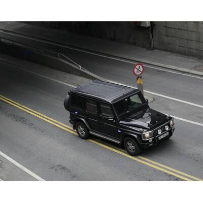 Anders Breivik auf dem Weg zum Gericht