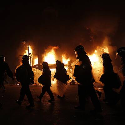 Massive Ausschreitungen in Tottenham