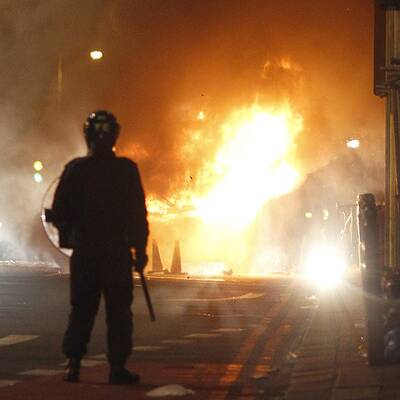 Massive Ausschreitungen in Tottenham