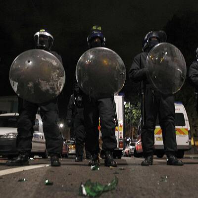 Massive Ausschreitungen in Tottenham