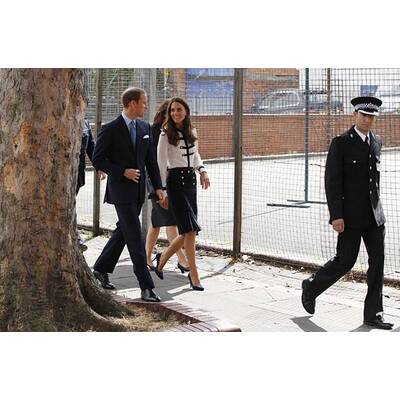 William und Kate: Besuch bei den Eltern der Krawall-Opfer