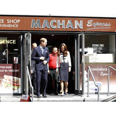 William und Kate: Besuch bei den Eltern der Krawall-Opfer