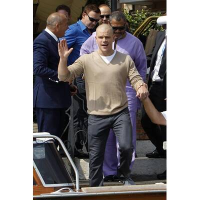 Matt Damon: Glatze und ein paar Kilos mehr
