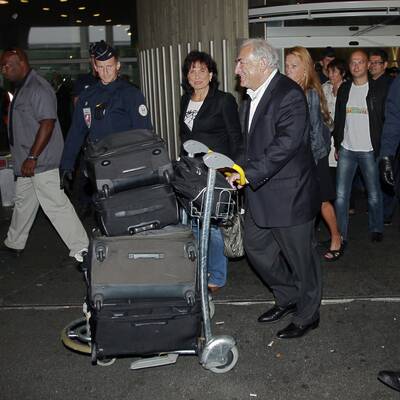 Strauss-Kahn zurück in Paris 