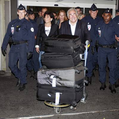 Strauss-Kahn zurück in Paris 