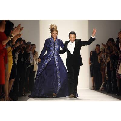 Kirstie Alley am Catwalk in NY