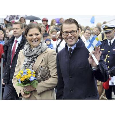 Prinzessin Victoria von Schweden versteckt ihren Babybauch