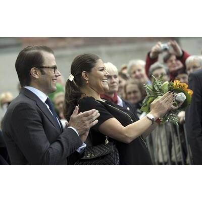 Prinzessin Victoria von Schweden versteckt ihren Babybauch