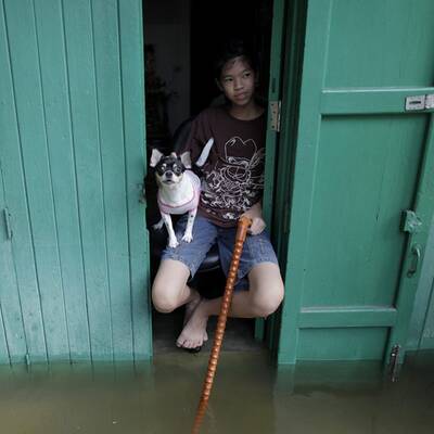 Jahrhundert-Hochwasser in Bangkok