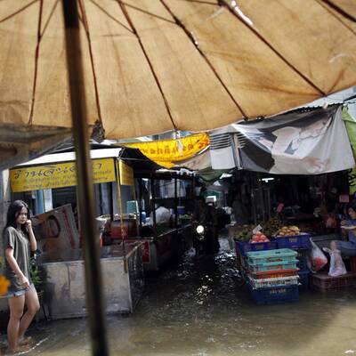 Jahrhundert-Hochwasser in Bangkok