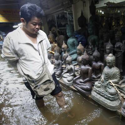 Jahrhundert-Hochwasser in Bangkok