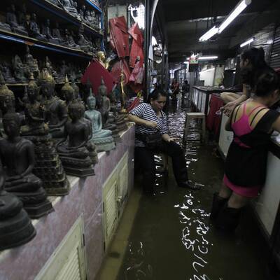 Jahrhundert-Hochwasser in Bangkok