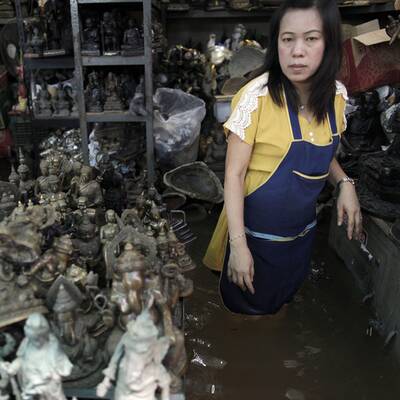 Jahrhundert-Hochwasser in Bangkok