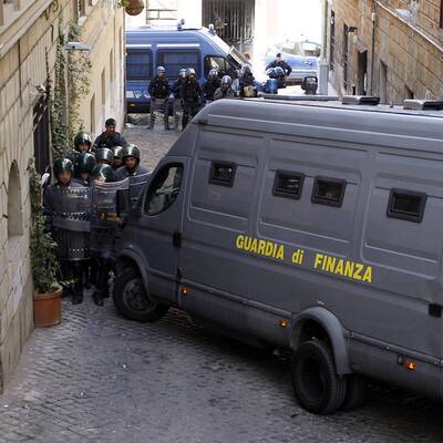 Proteste gegen Berlusconi in Rom