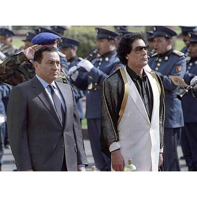 Ein Beduine als Paradiesvogel