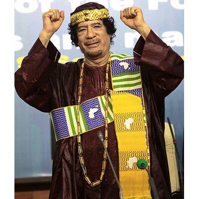 Ein Beduine als Paradiesvogel