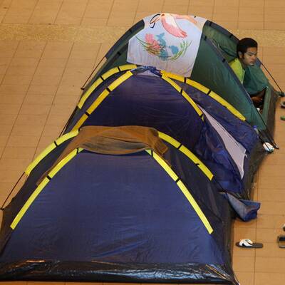 Land unter in Bangkok