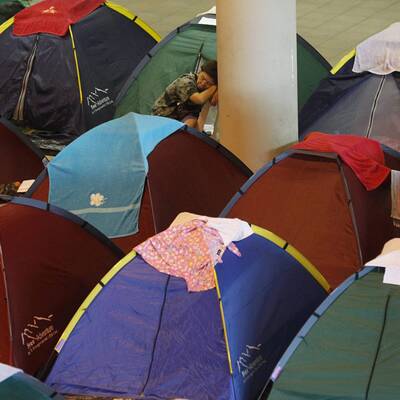 Land unter in Bangkok