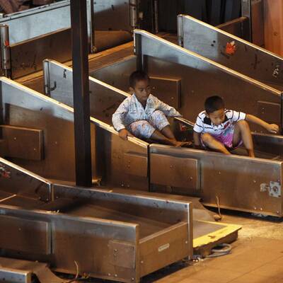 Land unter in Bangkok