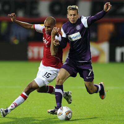 AZ Alkmaar gegen Austria Wien